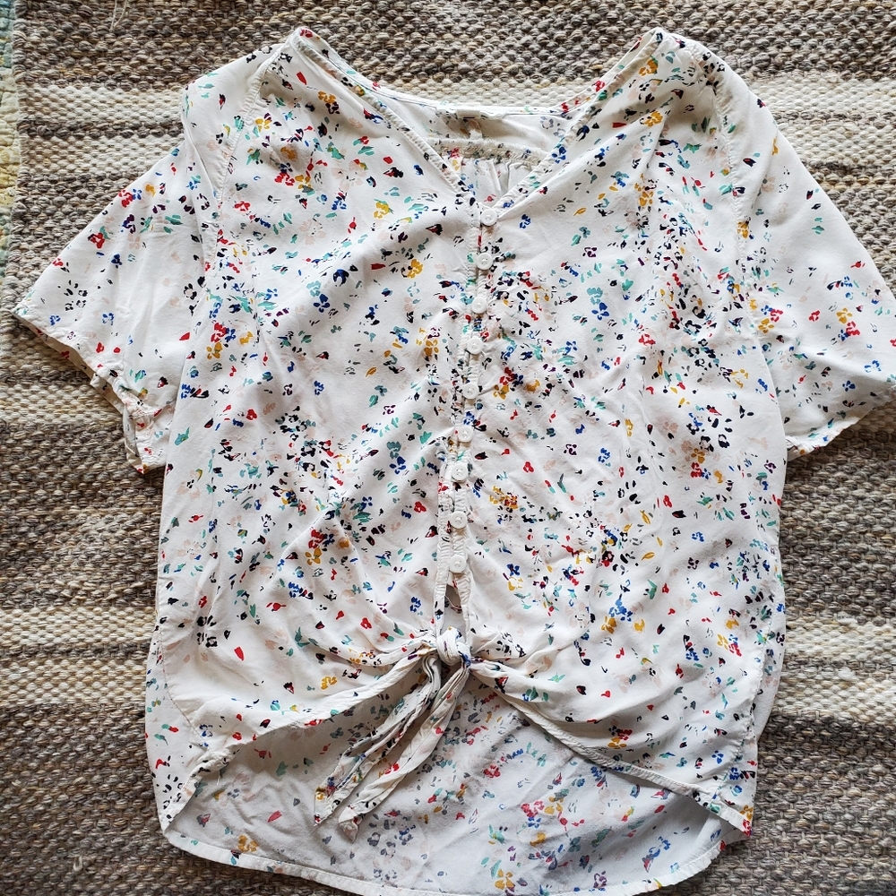 Short Sleeve Summer Blouse